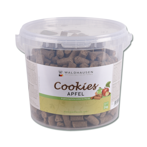 Bonbons  Vitaminés Chevaux Goût Pomme Seau 3KG, WALDHAUSEN