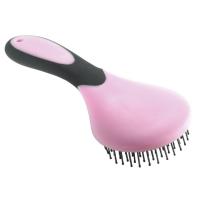 Brosse à Crins Ronde Poignée GRIP, HIPPOTONIC