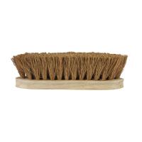 HORKA - Brosse de Pansage CHIENDENT  Dos Bois et Poils Coco