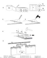 Fixation  de Rail Suspendu pour Lamelle PVC Porte d'écurie, PATURA