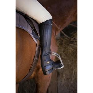 Mini Chaps Equitation ELITE Cuir Grain Fin, EQUITHEME