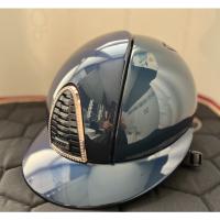 KEP ITALIA -  Casque équitation Cromo 2.0 Shine PADOVA Blue EDITION LIMITEE