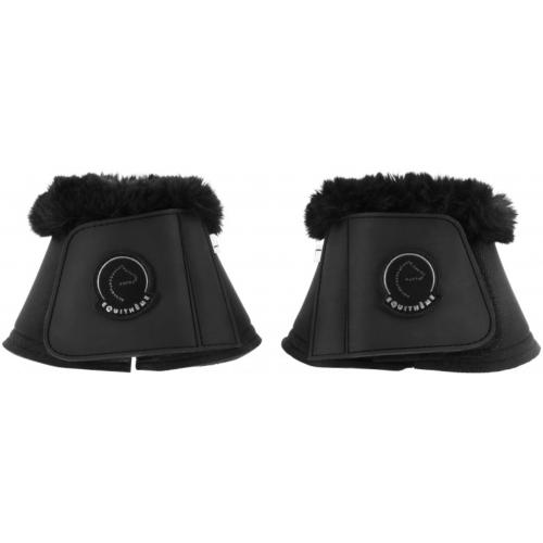 EQUITHEME - Cloches mouton douces avec velcro SNUGGY