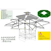 PATURA - Râtelier à Foin Bio Climatique à Arceaux pour Chevaux, PATURA 