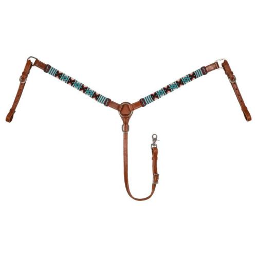 POOL'S - Collier de Chasse Western  Large PEARL NAVAJO
