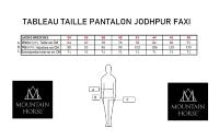 MOUNTAIN HORSE - Jodhpurs d'Equitation FEMME Fond Intégral Peau FAXI