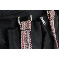 EQUITHEME - Sac de Pansage grooming multipoches  en toile Aztec