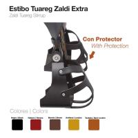 Etriers d'Endurance  Cage Cuir pour Etrivires Larges TUAREG, ZALDI 