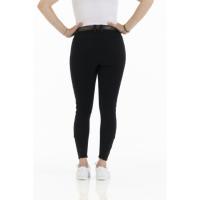 EQUITHEME - Pantalon d'Equitation  Basanes Silicone KIM Coton Organique