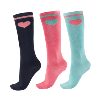 Pack 3 Chaussettes d'Equitation ENFANT Mi Saison GLITTER, WALDHAUSEN