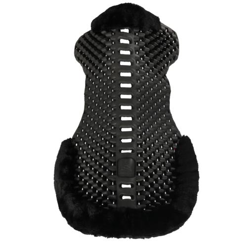 ACAVALLO - Amortisseur réhausseur AVANT en mousse PIUMA bord mouton