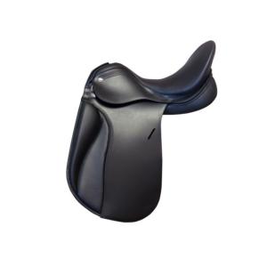 ZALDI - Selle de Dressage ROYAL DOMA Très Creuse à Arçon Réajustable