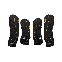 EQUESTRO - Guêtres de transport hautes PRO TRAVELLER LOT DE 4