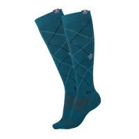 ELT Paris - Chaussettes d'équitation motif à carreaux ARGYLE