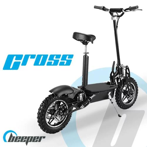 BEEPER - Trottinette Electrique Cavalier Tout terrain CROSS Avec Siège