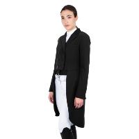 EQUESTRO - Veste de Dressage Longue en Stretch pour Concours, 