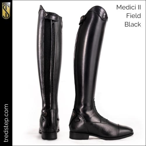 TREDSTEP - Bottes équitation  Demie Mesure en Cuir Medici II 
