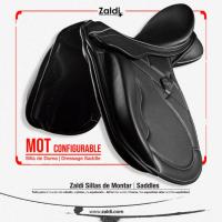 ZALDI - Selle de Dressage MOT Configurable en 14 Points