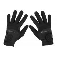 EQUITHEME - Gants quitation lycra effet cuir  lintrieur SARAH