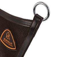 ACAVALLO - Fourche Triangle en Toile pour Collier de Chasse 