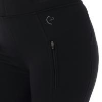 EQUITHEME - Legging Equitation Softshell à Poches Zippées DOLMYT fond Silicone 