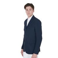 EQUESTRO - Veste de concours perforée HOMME légère 3 Boutons 