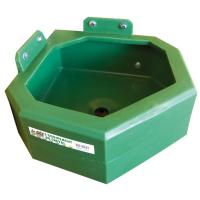 LA GEE - Mangeoire d'Angle Plastique Murale Anti Gaspi 21L  pour chevaux