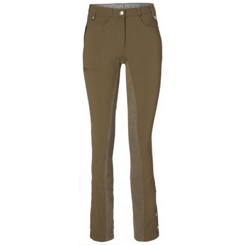 MOUNTAIN HORSE - Jodhpurs d'Equitation FEMME Fond Intégral Peau FAXI