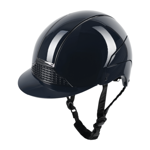 SWING - Casque d'équitation grande visière Lady GLOSSY H24