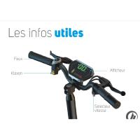 BEEPER - Trottinette Electrique Cavalier Pliante Chemins et Route TRAIL 