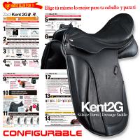 ZALDI - Selle de Dressage KENT 2G semie creuse sur mesure 