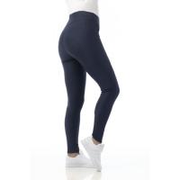 EQUITHEME - Legging Equitation Softshell à Poches Zippées DOLMYT fond Silicone 