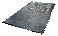Dalle de Box caoutchouc ép. 22 MM Bords Puzzle 1.15M X 0.75M NOVEA