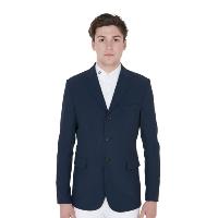 EQUESTRO - Veste de concours perforée HOMME légère 3 Boutons 