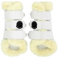 EQUITHEME - Guêtres mesh et bordure mouton confort SNUGGY