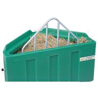 LA GEE - Rtelier  foin mangeoire d'angle avec grille anti-gaspillage