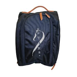 ANTARES - Sac pour Casque Equitation en Toile et Cuir