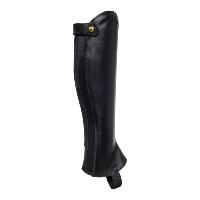 Mini Chaps Equitation en Cuir Lisse Italien, EQUESTRO