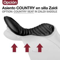 Supplment Assise extra confort sur selle ZALDI sur mesure