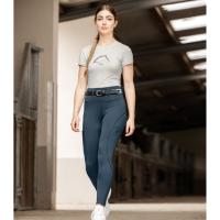 Legging Equitation Taille Haute Fond Silicone HANNA, ELT