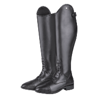 Bottes Equitation Junior  Lacets Aspect Cuir PORTLAND, ELT PARIS