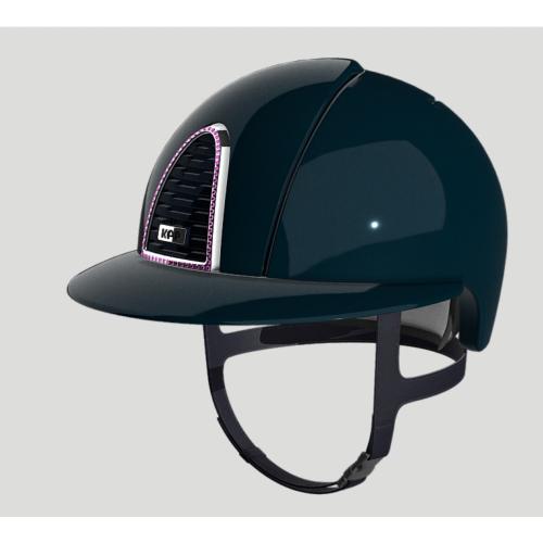 KEP ITALIA -  Casque équitation Cromo 2.0 Shine PADOVA Blue EDITION LIMITEE