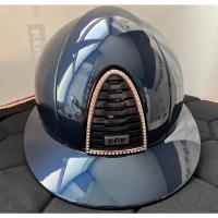 KEP ITALIA -  Casque équitation Cromo 2.0 Shine PADOVA Blue EDITION LIMITEE