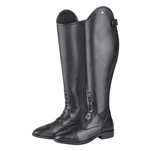 Bottes Equitation Junior à Lacets Aspect Cuir PORTLAND, ELT PARIS