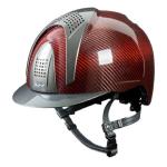 KEP ITALIA - Casque d'Equitation Coque Carbone E-LIGHT Shine 3 Inserts